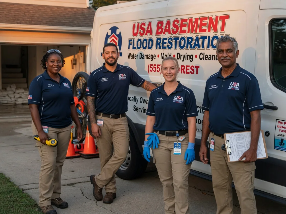 Basement Flood Cleanup company in Heislerville, NJ