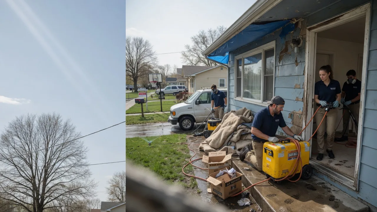 Basement Flood Cleanup in Heislerville, NJ near me
